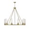 Z-Lite Beau 10 Light Chandelier, Rubbed Brass & Clear 3031-10RB - alternate 8